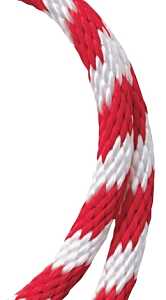 ROPE POLYP RED/WHT 5/8INX140FT