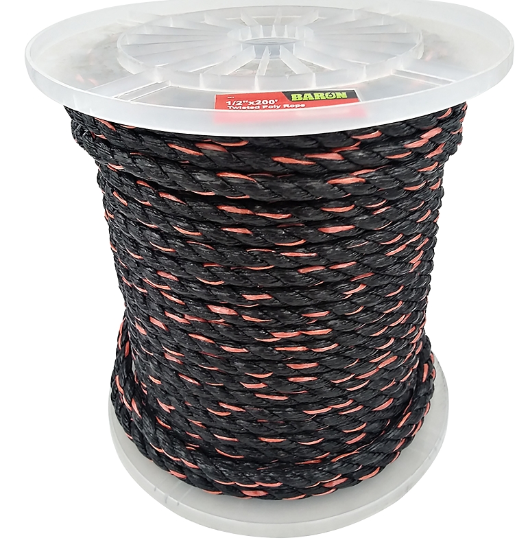 ROPE POLYP TWT O/B 1/2INX200FT