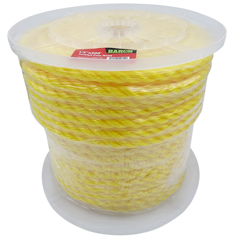 ROPE POLYP TWT YEL 1/2INX200FT