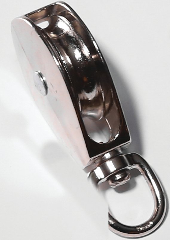 ROPE PULLEY SWVL SNGL CST1-1/4