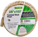 ROPE SISAL 3/8IN X 100FT      