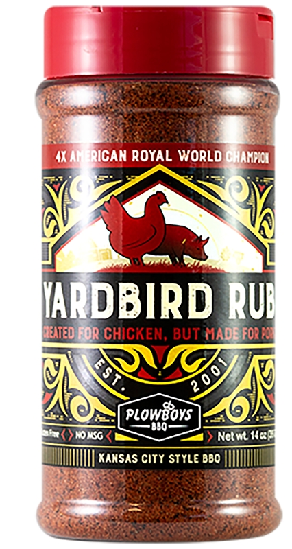 RUB YARD BIRD PLOWBOYS 14OZ   