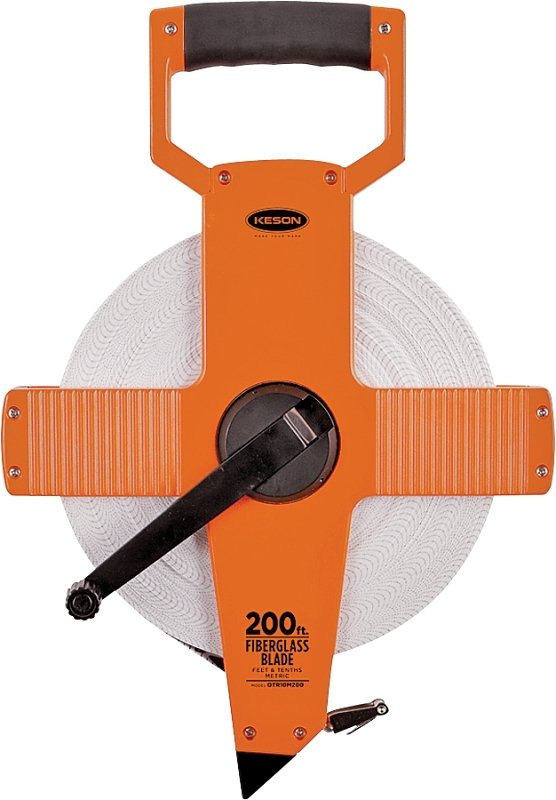 RULE TAPE 200FTX3/8IN FIBERGLS