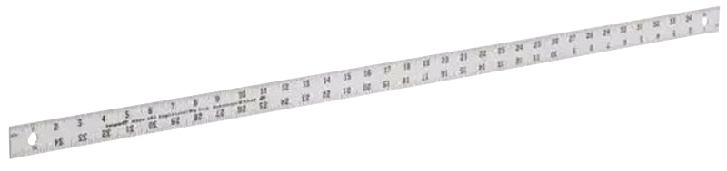 RULER HVYD 36X1-1/8IN AL      