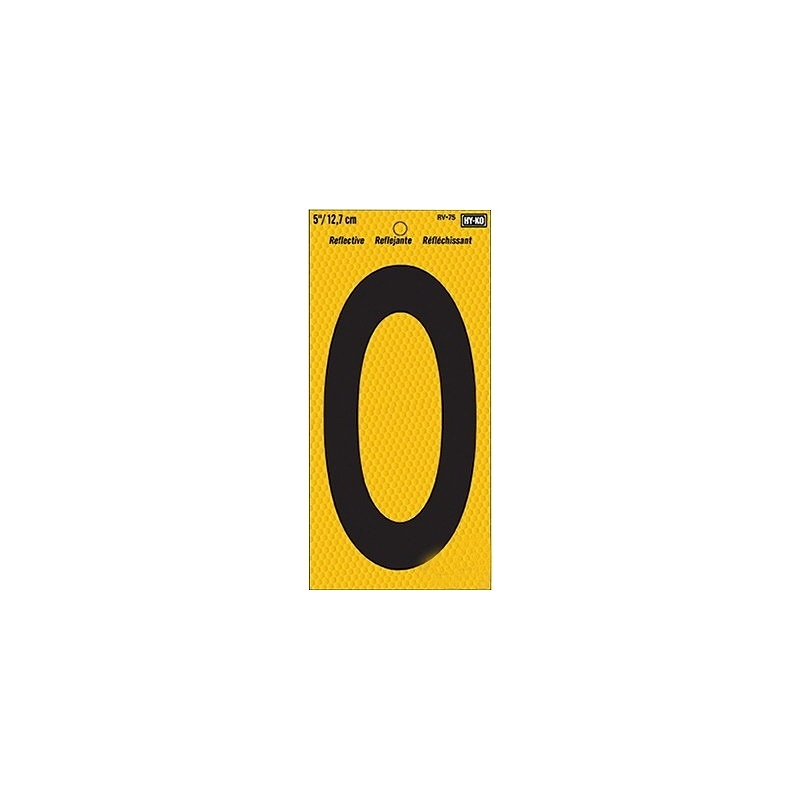 RV-75/0 5 YLW REFL #0         