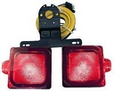 S/T/T & SM LT KIT LED RECT RED