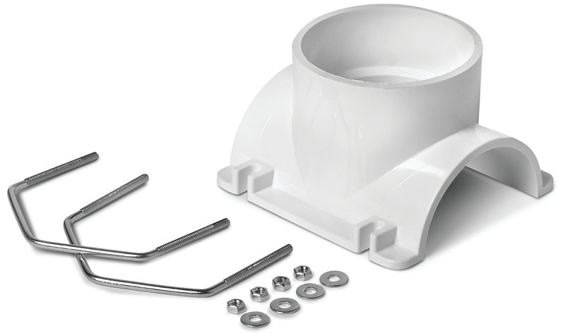 SADDLE TEE KIT PVC 4X3        