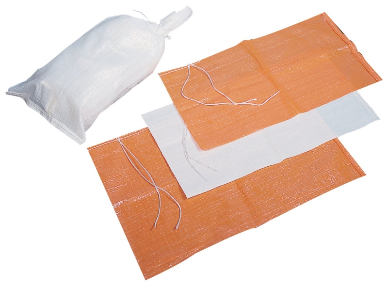 SAND BAG 14X26IN 50LB WHITE   
