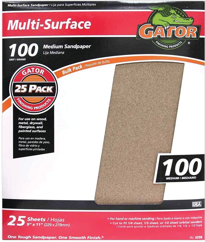 SANDPAPER AL OX 9X11IN 100GRT 