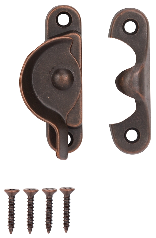 SASH LOCK 2-1/2IN VEN BRONZE  