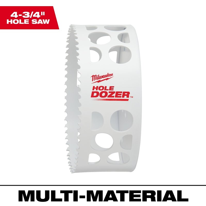SAW HOLE BI-METAL 4-3/4IN     