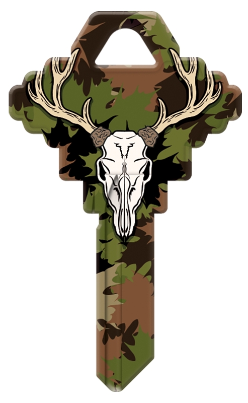 SC1 KEYBLANK DEER W/CAMOUFLG  