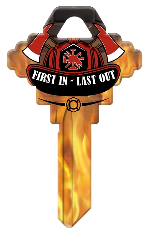 SC1 KEYBLANK FIREMAN SYMBOL   