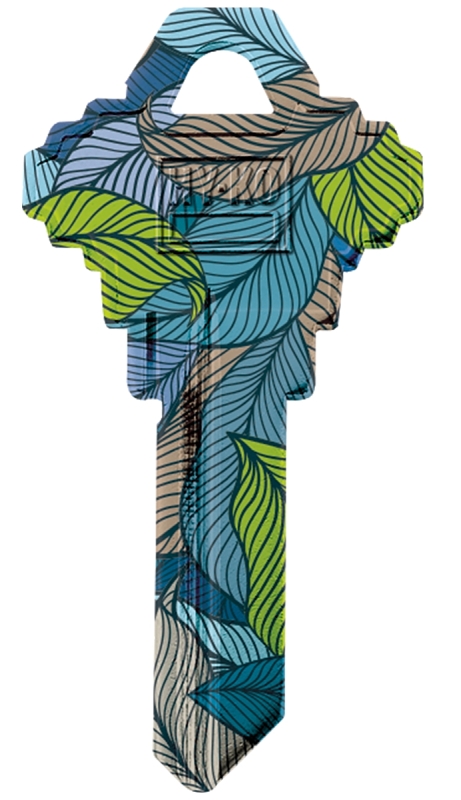 SC1-39 KYBLNK BLU/TAN LEAVES  