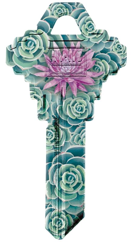 SC1-40 KEYBLANK GREEN LEAF    