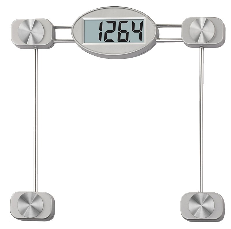 SCALE DIGITAL LCD SQ 400LB CAP