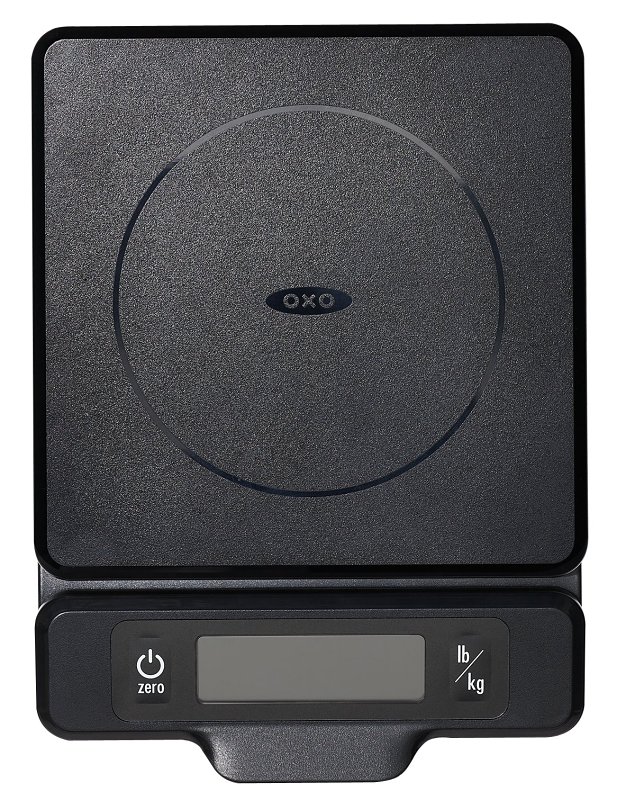 SCALE FOOD W/PO DISP BLACK 5LB