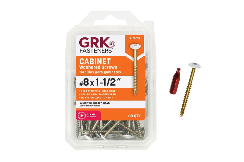 SCREW CBNT STARHEAD WH 8X1-1/2