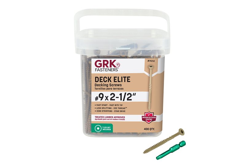 SCREW DECK STAR NO9 X 2-1/2IN 