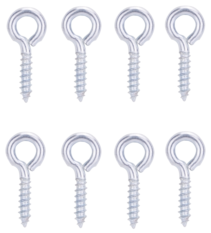 SCREW EYE SM 3/16X1-3/16 ZINC 