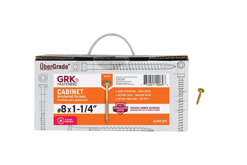 SCREW LW-PRFL CBNT 8X1-1/4IN  