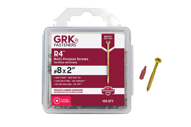 SCREW MULTI-PURPOSE 8X2IN     