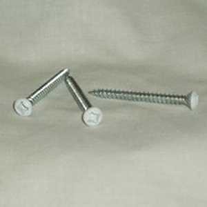 [6443956] SCREW ROSETTE WHITE 100 BAG   