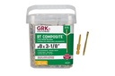 SCREW RT CMPST TRIM 8X3-1/8IN 