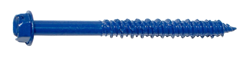 SCREW SLOT HEX BLU 1/4X2-3/4IN