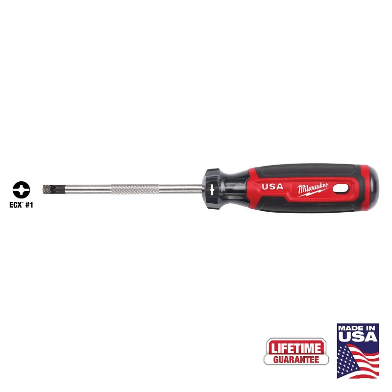 SCREWDRIVER ECX NO1 X 4IN     