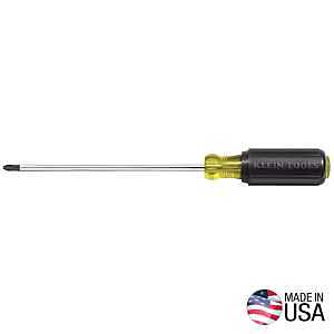 SCREWDRIVER RD SHANK NO2X7IN  
