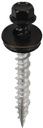 SCRW MTL BLDG M-W BLACK 9X1.5 