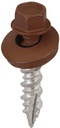SCRW MTL BLDG M-W BROWN 9X1   