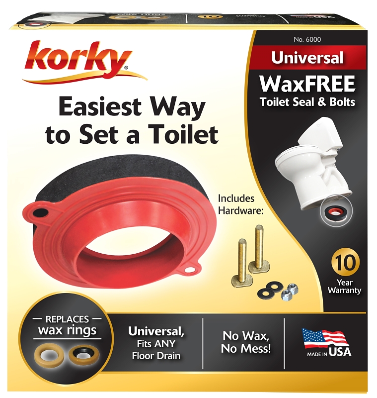 SEAL TOILET WAX FREE RUBBER   