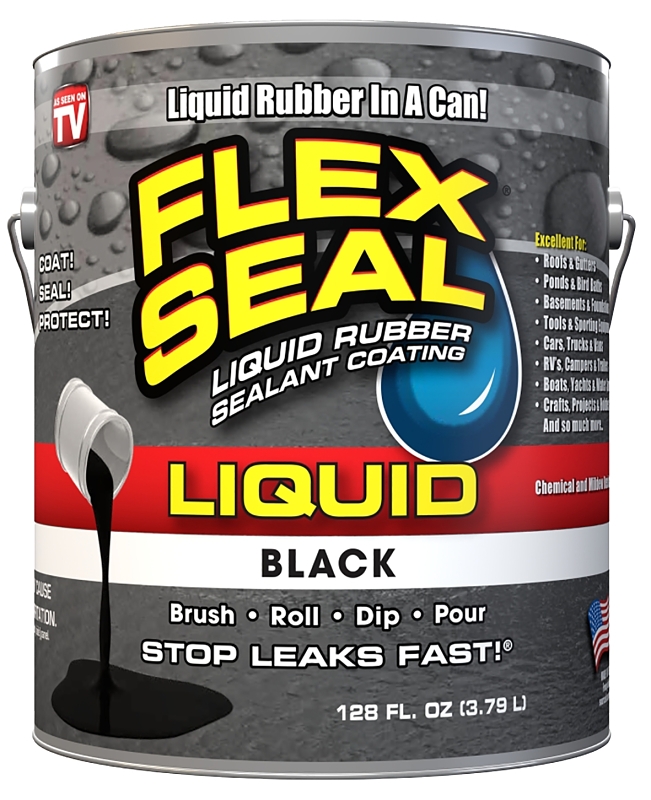 SEALANT LIQUID FLEX BLACK 1GA 