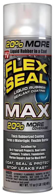 SEALANT SPRAY RUBB CLEAR 17OZ 