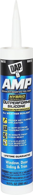 SEALANT WDS AMP WHITE 9OZ 12PK