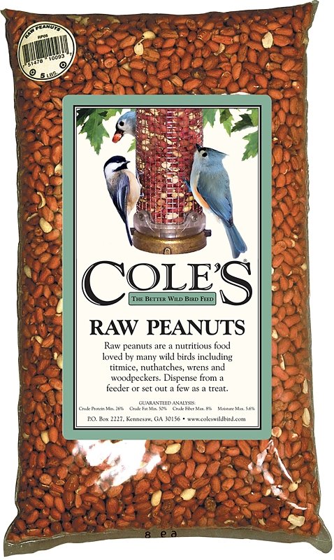 SEED BIRD PEANUTS RAW 5LB     