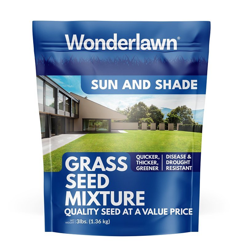 SEED GRASS SUN & SHADE 3LB    