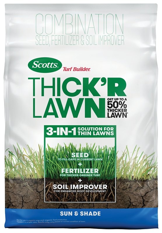 SEED GRASS SUN&SHD W/FERT 12LB