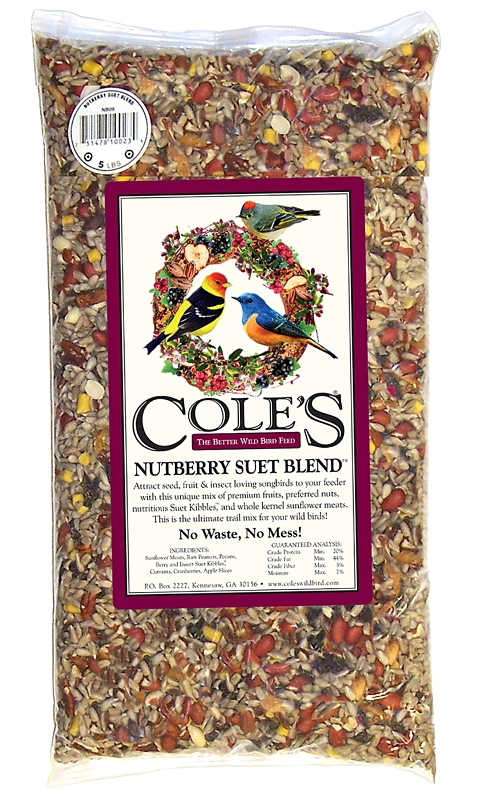SEED WILD BIRD NUTBY SUET 10LB