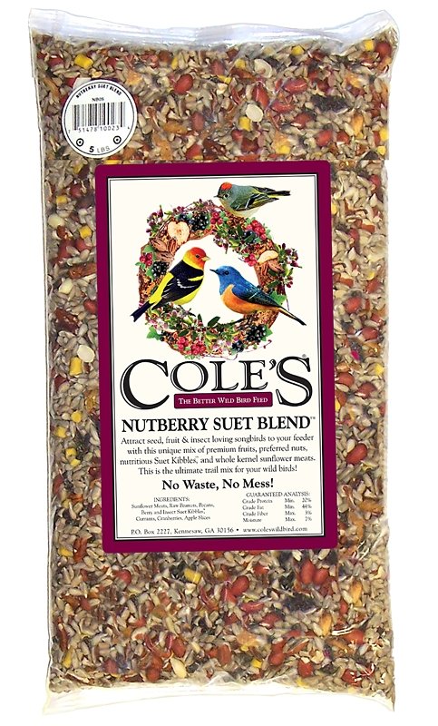 SEED WILD BIRD NUTBY SUET 20LB