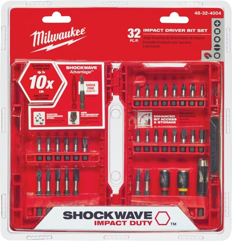 SET DRIVER BIT IMPACT DTY 32PC