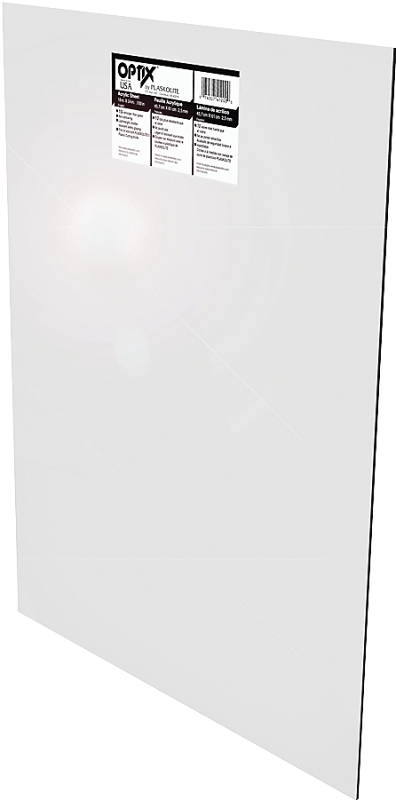 SHEET ACRYLIC 20X32X.100IN MIL