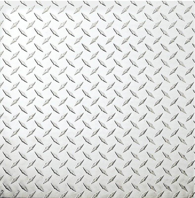 SHEET ALUM DIAMOND POL 24X24  