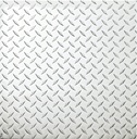 SHEET ALUM DIAMOND POL 24X24  