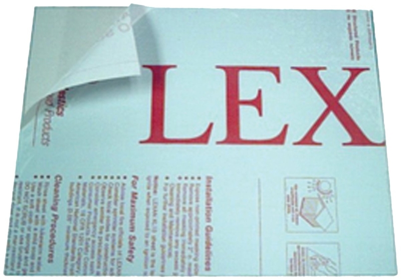 SHEET LEXAN 32X44IN .093IN MIL