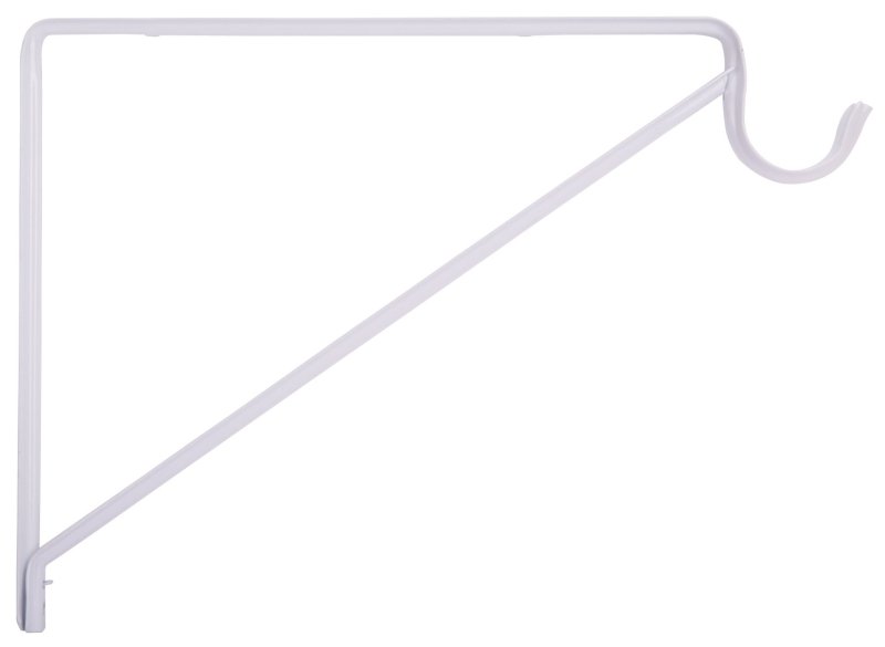 SHELF/ROD SUPPORT STD WHITE   