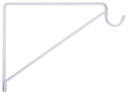 SHELF/ROD SUPPORT STD WHITE   