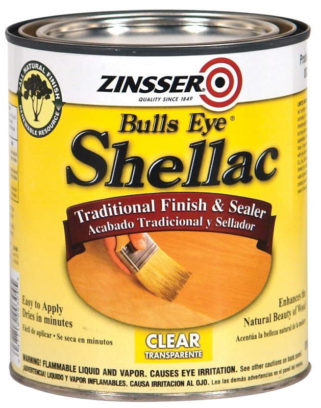 SHELLAC SEALR FNSH CLEAR QUART